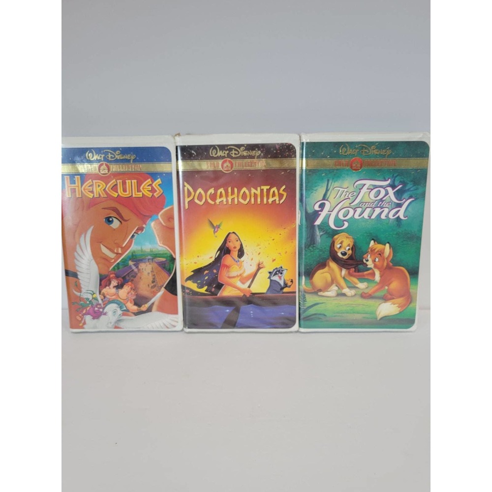 VHS Disney Gold Collection Lot 3